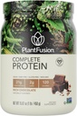 PlantFusion Complete Vegan Protein Powder - Planta Basada en Polvo Proteína con BCAAs, Enzimas Digestivos y Pea Protein - Keto, Gluten Gratis, Soy Gratis, No-Dairy, No Sugar, No-GMO - Chocolate 1lb