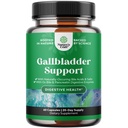 Saltas de bilis de Ox para soporte de vesícula biliar - Suplemento de sal de bilis purificada con enzimas digestivas de pancreatina Ox " Betaine HCL - Suplementos para no Gallbladder " Salud digestiva 20 días