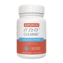 15 días de limpieza Gut Support, Avanzado Gentle Daily Colon Gut Cleanse Detox para Hombres Mujer con Senna, Cascara Sagrada, Psyllium Husk y Probiótico, 15 cápsulas