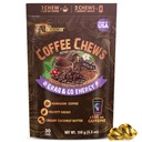 YouChews Coffee Chews - Tome & Go Energy con 100 mg por Chew de Clean, Caffeine Verde. Con Ingredientes Ecológicos Reales, Bajo Azúcar, Gran Sabor Boldo &amp; Larga energía duradera Boost (30 Chews Pack)
