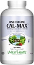 Maxi Health 500 mg Suplemento de calcio con vitamina D3 (1000 UI) y Magnesio (500 mg) - Bono, dientes y apoyo conjunto para hombres y mujeres - 240 Tabletas