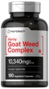 Horbäach Horny Goat Weed Complex ← 10,340 mg  durable 180 Capsules ¦ Vegetarian, Non-GMO, y Gluten Free Formula with Tribulus, Maca, Yohimbe, and L-Arginine