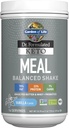 Jardín de la vida Dr. Keto moldeado Keto Meal Balanced Shake - Vainilla Powder, 14 Servings, Truly Grass Fed Butter & Whey Protein plus Probiotics, Non-GMO, Gluten Free, Ketogenic, Paleo Meal Replacement