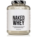 NAKED WHEY 5LB 100% Grass Fed Unflavored Whey Protein Powder - Sólo 1 Ingrediente, Undenatured - No GMO, Soy o Gluten - No Preservatives - Promover el crecimiento muscular y la recuperación - 76 Servings