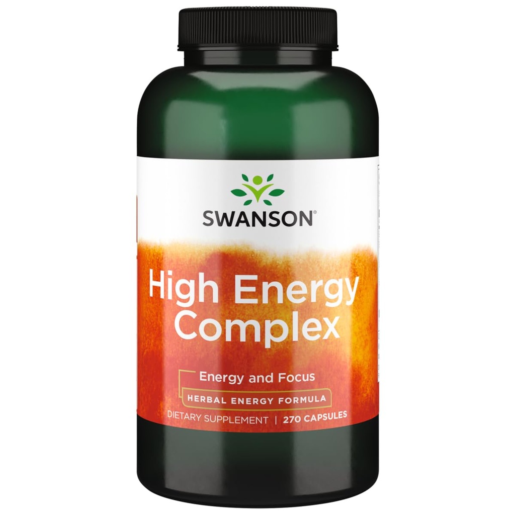 Complejo Ultra High Energy Swanson - 270 cápsulas