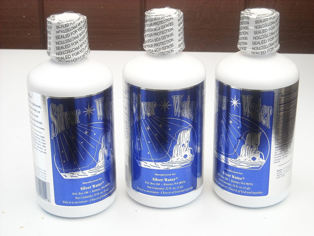 Wayne Rowland Silver Water 3 Quart Special Original Formula