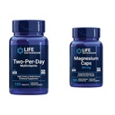 Ampliación de la vida Dos por día de alta potencia Multi-Vitamin &amp; Mineral Suplemento " Magnesium Caps, 500 mg, Magnesium Oxide, Citrate, Succinate