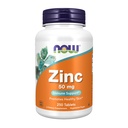 AHORA Suplementos de alimentos, Zinc (Gluconato de zinc) 50 mg, soporta funciones de enzima*, soporte de inmuno*, 250 tabletas