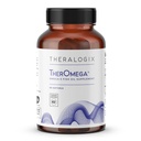 Theralogix TherOmega Omega-3 Fish Oil Supplement - Supports Heart, Brain, Immune & Joint Health* - 700 mg DHA &amp; EPA de Wild Alaska Pollock - Fuente sostenible - NSF certificado - 90 Softgels