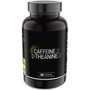 SYMNUTRITION Caffeine 100mg, L-Theanine 200mg — 120 Count (V-Capsules) / 120 Servings: Manufactured in a cGMP-Registered Facility in USA; Vegan &amp; Gluten Free