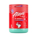Alani Nu Pre Workout+ Powder Cherry Slush, Boost Extra, Sugar Gratis, 300 mg de cafeína, L-Theanine, Beta-Alanine, Citrulline, 30 Servings