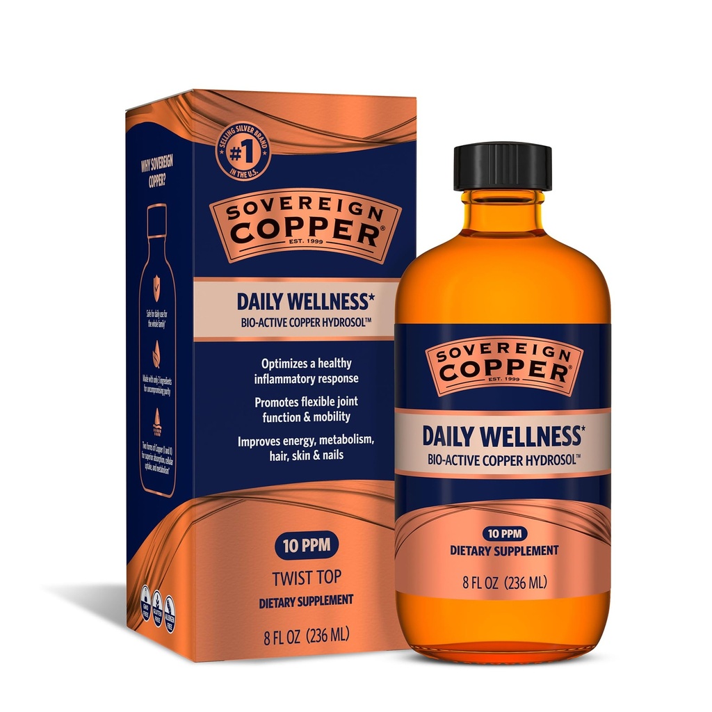 Soberano Cobre Bio-Active Copper Hydrosol, 8oz