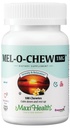 Maxi Health Melatonin 1mg Chewable - Sleep aid Melatonin to Encourage Natural Sleep – Non-Habit Forming Supplement with Enzymax for Fast-Acting Support Kosher (100 Units)