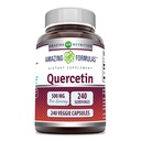 Amazing Formulas Quercetin 500mg Veggie Capsules Suplemento ← Non-GMO TENIDO Gluten Free ← Apoyos generales Salud y bienestar (240 Conde)