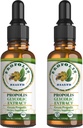 Green Propolis Extract Liquid - Brazil Bee Propolis - Alcohol-Free Immune Support Supplement - 60-Day Supply - Natural Immunity Shots
