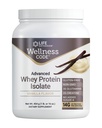 Life Extension Wellness Code Advanced Whey Protein Isolate - Vanilla Flavor - Protein Shake Mix Powder for Muscle Growth & Immune Health Support - Gluten Free, Non-GMO, Sugar Free - 454g - 20 Servings