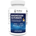 Dr. Berg Maximum Strength 4-in-1 Chelated Magnesium Glycinate with Clean, Potent & Pure Ingredients