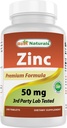 Mejores Naturales Zinc Suplemento como Zinc Gluconate 50mg 240 Tablets - Immune Support