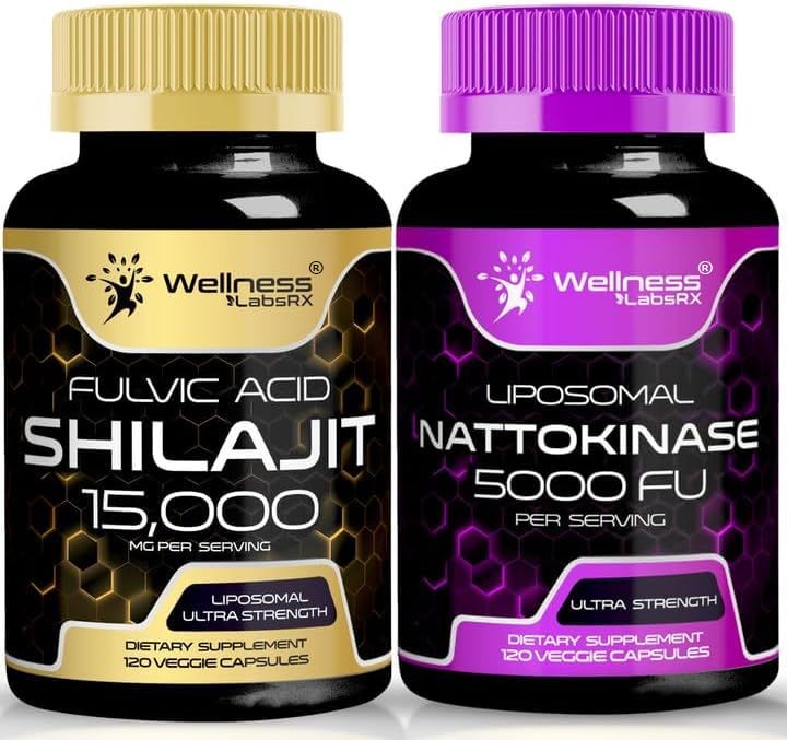 Nattokinase Suplemento cápsulas - 5000 FU - Enzimas de puro extracto de nato japonés