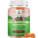 USDA Organic Kids Multivitamin Gummies - Vegan Organic Multivitamin for Kids 2+ with 14 Essential Vitamins and Minerals - Daily Gummy Multivitamins Vegan Nut Free " Non-GMO (120 Count)