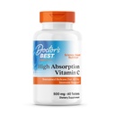 Doctores Mejor alta absorción Vitamina C con PureWay-C, liberación sostenida para todo el día Apoyo inmunológico, no GMO, libre de gluten, soy libre, Vegan 60 tabletas