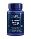 Extensión de la vida Fórmula de Energía Adrenal, Ayuda a inhibir los efectos de la tensión, Basil santo, cordones, bacopa y ashwagandha, Gluten Free, Non-GMO, Vegetarian, 120 cápsulas