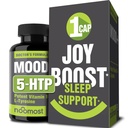 NooMost Mood Support Suplemento para Mood Boost, Calm Mind & Body, Stress Response, Energy Supplement – Herbal Adaptogens: Ashwagandha, L Tyrosine, 5 HTP, Passion Flower, 30 Condes