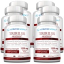 Tribulus de Ciencias Aprobados Terrestris - 360 Capsules - Boosts Testosterone, Enhances Athletic Performance, Supports Muscle Growth and Repair - 95% Furostanol Saponins - Bioperine - Vegan - 6 Botellas