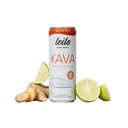 LEILO ← Kava Powered Moscow Mule Mocktail Drink ⋅ 12-Pack – Sugar-Free &amp; Non-ALC Funal Relax Apoyo  12 fl oz Cans (Pack of 12)