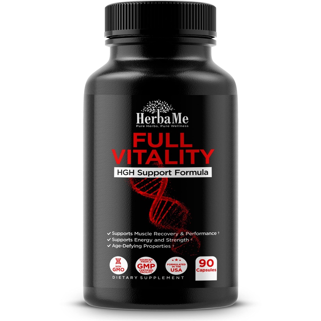 Suplementos HGH para hombres y mujeres, 90 cápsulas - Naturalmente apoya la hormona del crecimiento humano, el edificio del músculo, la fórmula del crecimiento muscular, la recuperación de la recuperación del entrenamiento Aminoácidos Blend con píldoras Colostrum