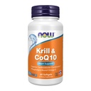 AHORA Suplementos de alimentos, Krill " CoQ10, Phospholipid-Bound Omega-3, Heart Support*, 60 Softgels