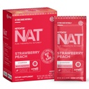 Pruvit - Keto//OS NAT - Fresa Peach Charged Drink Mix con C-Med 100, L-Taurina, Vitaminas B6 &amp; B12, Ketone Supplement - 18.5g
