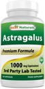 Mejores Naturales Astragalus Capsule, 1000 mg, 120 Conde