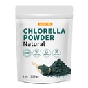 Chlorella Powder Natural- Chlorophyll Powder, apoya la función del sistema inmunitario, mantener la juventud, vegano, rico en proteína vegana y vitaminas, 8 oz.