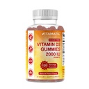 Vitamatic Sugar Free Vitamin D3 2000 UI - 120 Pectin Based Gummies - Gran sabor - Huesos saludables, Mood &amp; Immune System Function - Non-GMO - 120 Servings