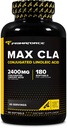 Primaforce CLA 2400 mg por Serving (180 softgels) - Max CLA - para hombres y mujeres, no estimulantes, GMO Gratis