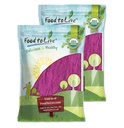 Alimentos para Vivir Orgánica Currante Negro Polvo Jugo, 16 Libras - No GMO, Raw, Kosher, Vegan Superalimentos, Bulk, Rico en Antioxidantes, Grande para Jugos, Bebidas y Smoothies, Contiene Maltodextrin