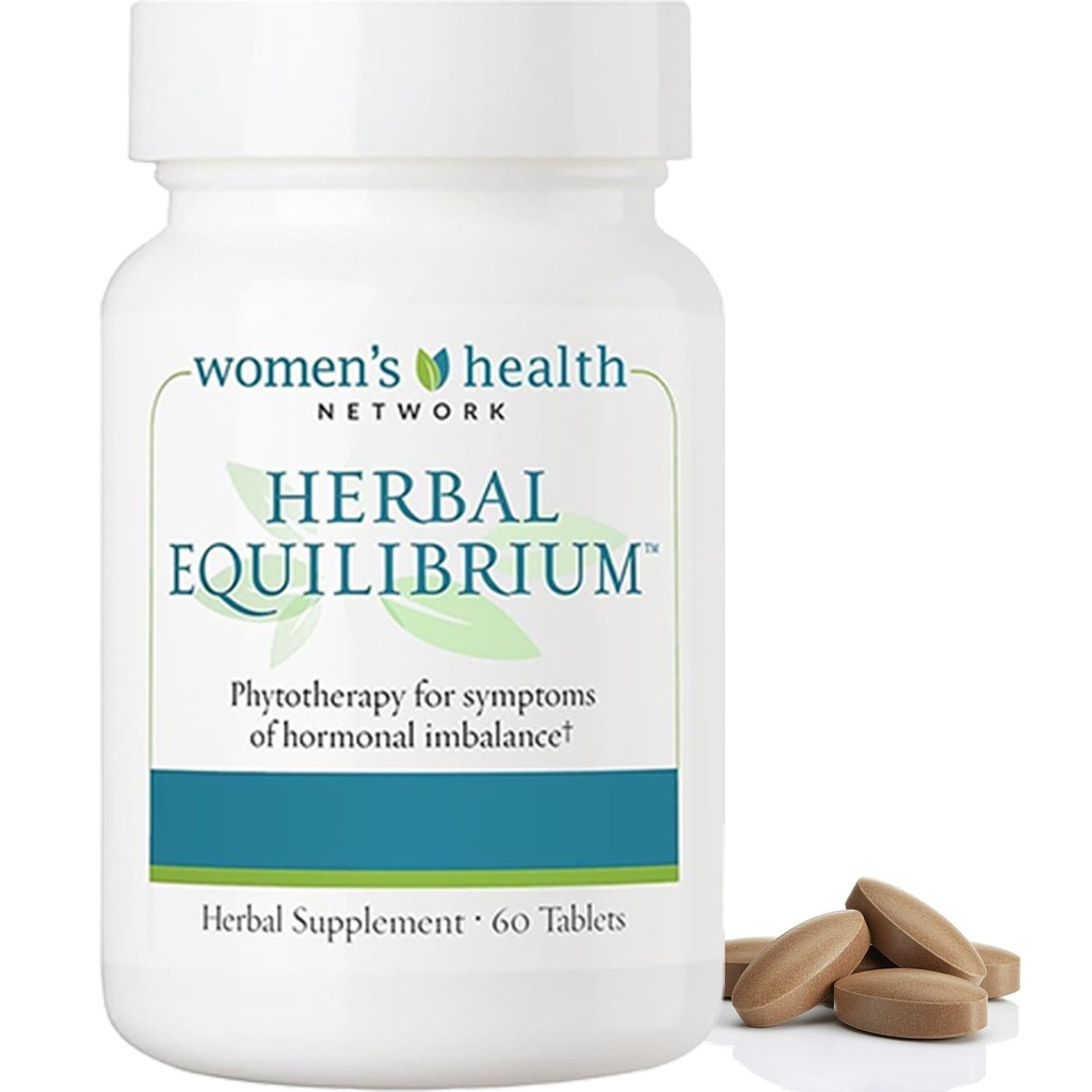 Herbal EquilibriumTM - Alivio natural de Full-Spectrum para Peri/Menopause con 7 extractos Herbal Provenidos (30 Day Supply)