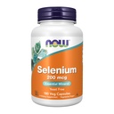 AHORA Suplementos de alimentos, Selenio (L-Selenomethionine) 200 mcg, Mineral esencial*, 180 cápsulas de verduras