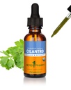 Herb Pharm Certified Orgánica Cilantro Extract for Cleansing and Detoxification Support - 1 Ounce