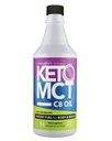 LifeSense C8 MCT Aceite, Keto-Friendly, proveniente del aceite de coco, probado clínicamente para aumentar la producción de cetona, combustible óptimo para el cerebro y el cuerpo, hecho en EE.UU. por PhD Nutrition, 32 oz