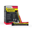 BODi Energize Pre Workout Powder - Beta-Alanine, Quercetin & Low-Dose Caffeine Formula for Enhanced Energy & Focus, Incrementar el Suplemento de Energía y Resistencia, Fruit Punch, 20 Sticks
