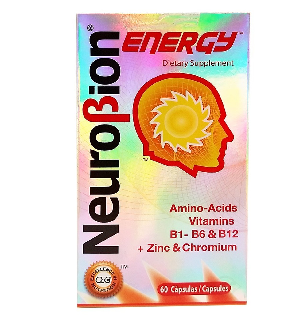 Neurobion, Aminoácidos Energéticos, 60 Cuentas (Pack of 3)