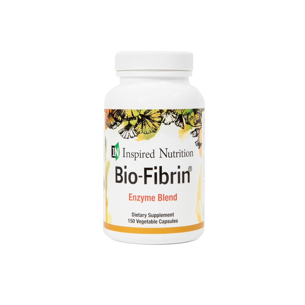 Bio-Fibrin ® Suplemento - Multi Enzyme - Fibrin Defense Proteolytic Enzymes - 150 cápsulas