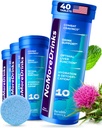 NoMoreDrinks Anti Alcohol Craving Suplemento  Liver Detox " Combat Cravings ¦ Energy Support Alcohol Replacement Drink ¦ Organic Milk Thistle Suplemento " Dandelion Root " 5HTP  durable (40) Energy Pills