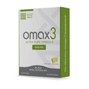 Omax3 Natural Omega 3 Píldoras de aceite de pescado 1500 MG EPA DHA - Omega3 Suplementos de ácidos grasos musculoso &amp; sin gluten, pesca salvaje, no GMO, 30 días de suministro de la ampolla empaquetado (1 caja)