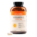 NatureWise Vitamina C 1000mg Capsules - Vitamina Vegana de Fuerza Extra C para Antioxidante Diario &amp; Apoyo Inmunitario - Non-GMO, Estados Unidos Fabricado - 360 cápsulas[360-Day Supply]