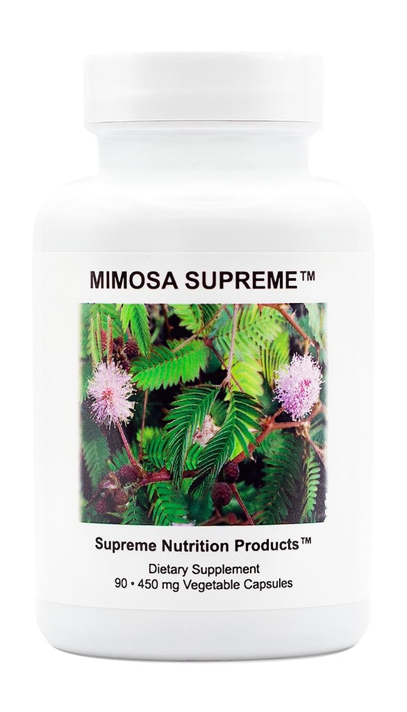Mimosa Suprema de Nutrición, 90 cápsulas de semillas puras Mimosa Pudica