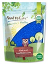 Alimentos para Vivir Orgánica Azul Espirulina Polvo, 2 onzas - No GMO, Puro Azul-Grand Alga Extracto, Vegano, No-Irradiado, Grande para Jugos, Smoothies, Shakes, Bebidas, y Colorear Alimentos