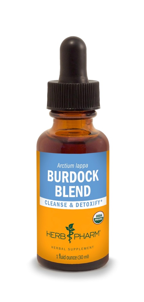 Herb Pharm Burdock Blend Liquid Extract to Support Cleansing " Detoxifying - 1 Ounce (DBURD01)